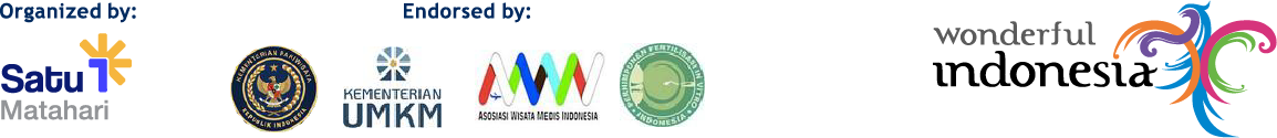 Organized by Satu Matahari, Endorsed by Kementerian UMKM, Wonderful Indonesia